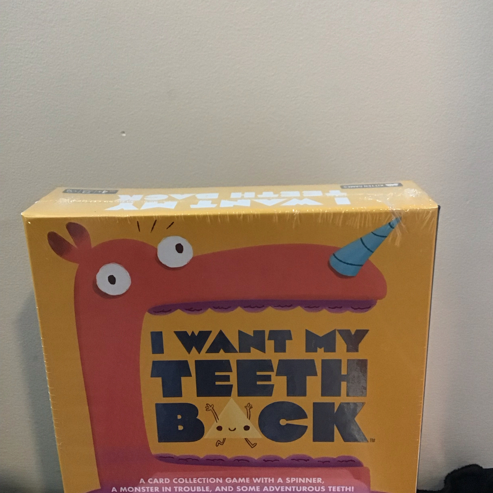 I Want My Teeth Back Card‎ Game Kitten Games Ages 4 Fun Family Board Game